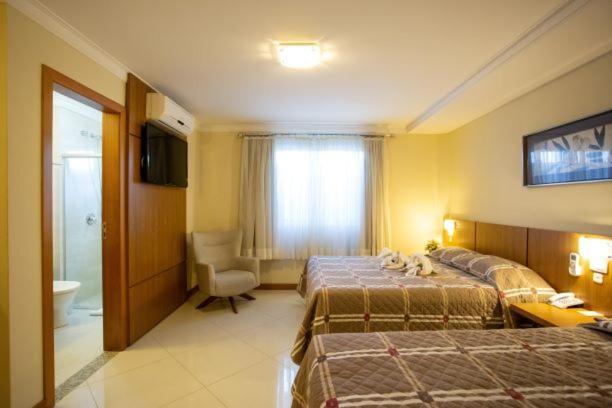 Barbur Center Hotel Понта-Гросса Экстерьер фото